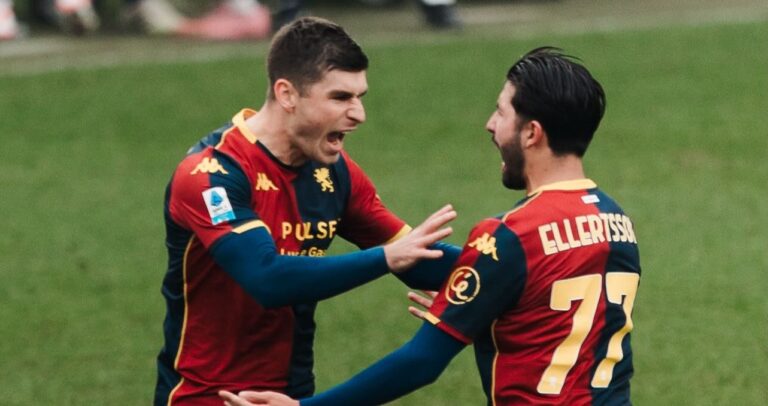 Pazza rimonta del Genoa al Ferraris, 3-2 al Bologna
