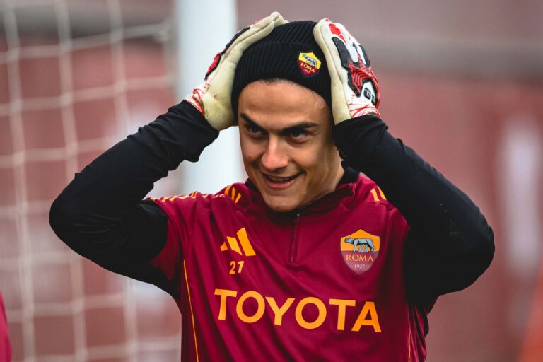 Roma verso Bergamo, l’allenamento