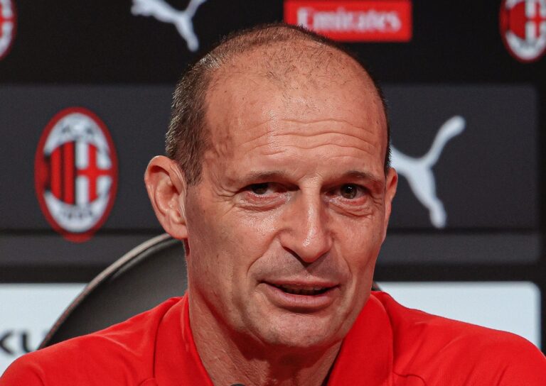 Allegri: “Il Milan deve stare nelle prime quattro”