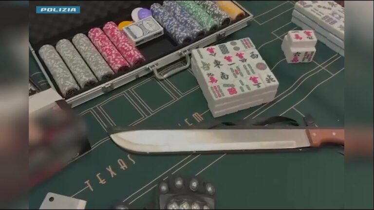 Bisca clandestina sequestrata a Milano
