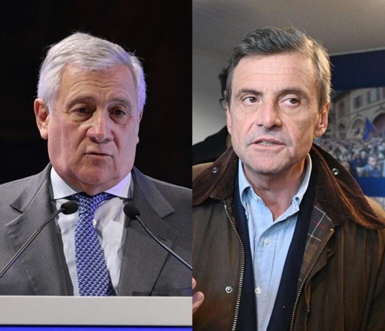 Tajani: “Con Calenda si può avere un dialogo forte”. Il n.1 di Azione:  “Felicissimo se si può lavorare insieme”