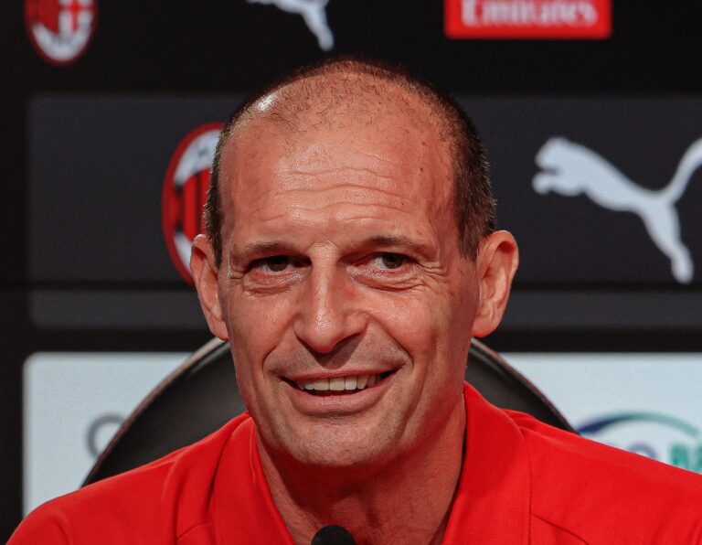 Napoli-Milan, Allegri in press conference