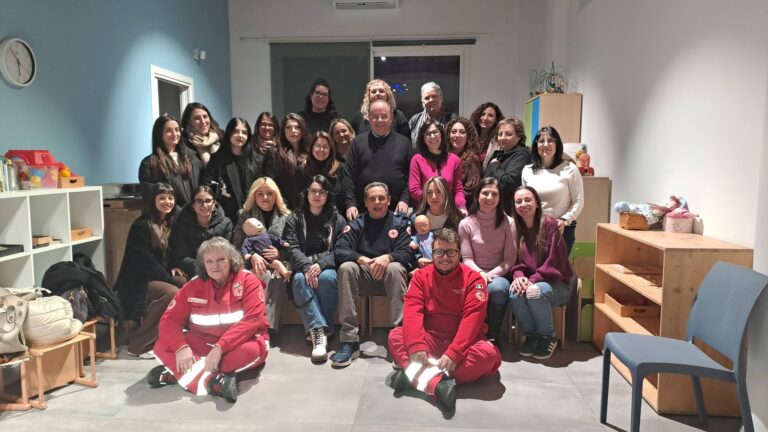 Naxos, formazione salvavita al Polo per l’Infanzia Montessori con la Croce Rossa Italiana