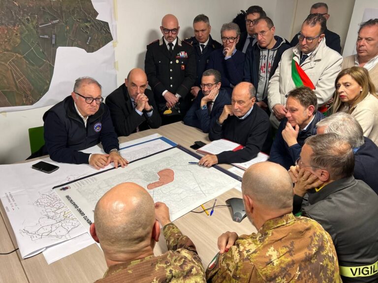 Frana Niscemi, consegnati al Comune i primi alloggi per gli sfollati