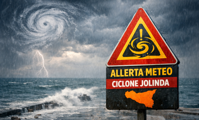 Ciclone Jolinda, l’esperto: “Entro martedì mattina clou della mareggiata nella zona Ionica. Massima attenzione”