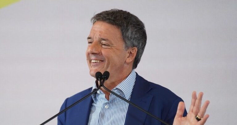 Renzi: “Meloni in crisi, sinistra sia credibile”