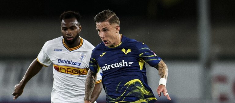 Nessun gol al Bentegodi, il Lecce conquista un punto a Verona