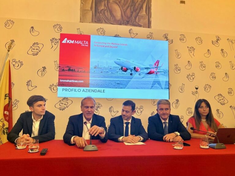 Aeroporto di Palermo, Km Malta airlines apre il nuovo collegamento diretto con Malta