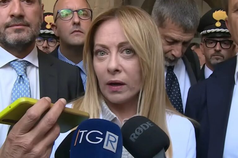 Meloni a Niscemi: “In Cdm i programmi per la messa in sicurezza e gli indennizzi”
