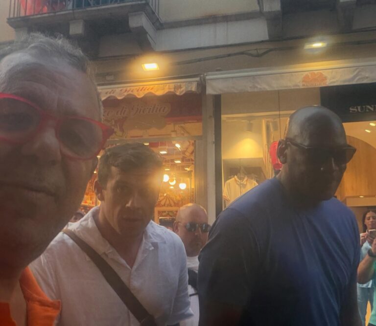 Taormina, Bambara agli haters: “La foto con Michael Jordan è vera, non rosicate”