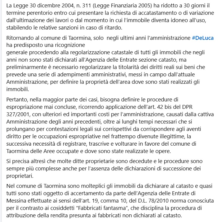 Taormina, rissa social tra Raneri e De Luca: volano parole grosse 3 De Luca 02