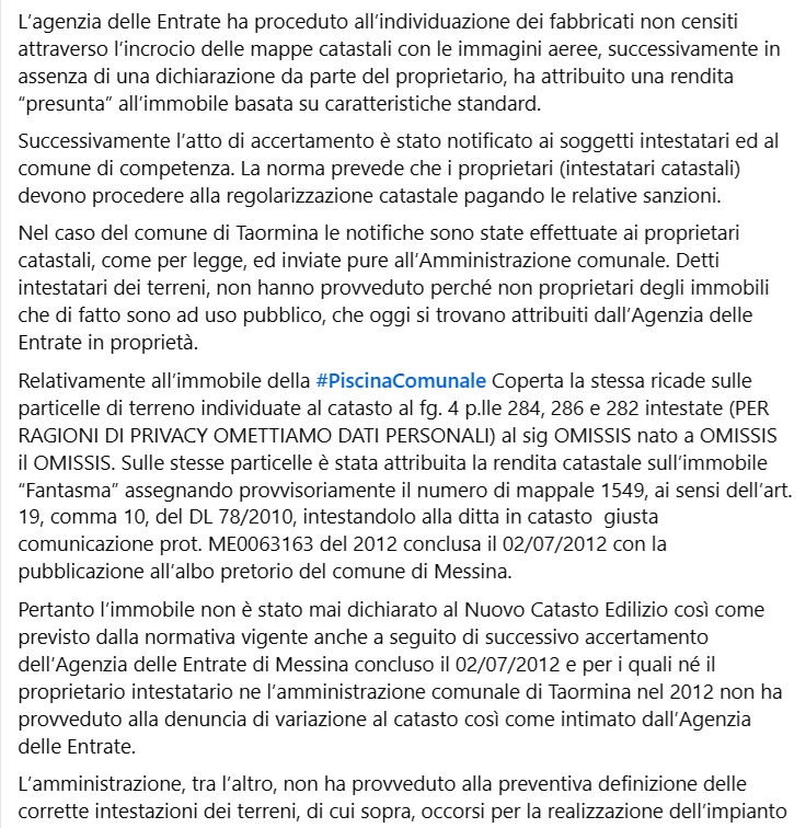 Taormina, rissa social tra Raneri e De Luca: volano parole grosse 4 De Luca 03