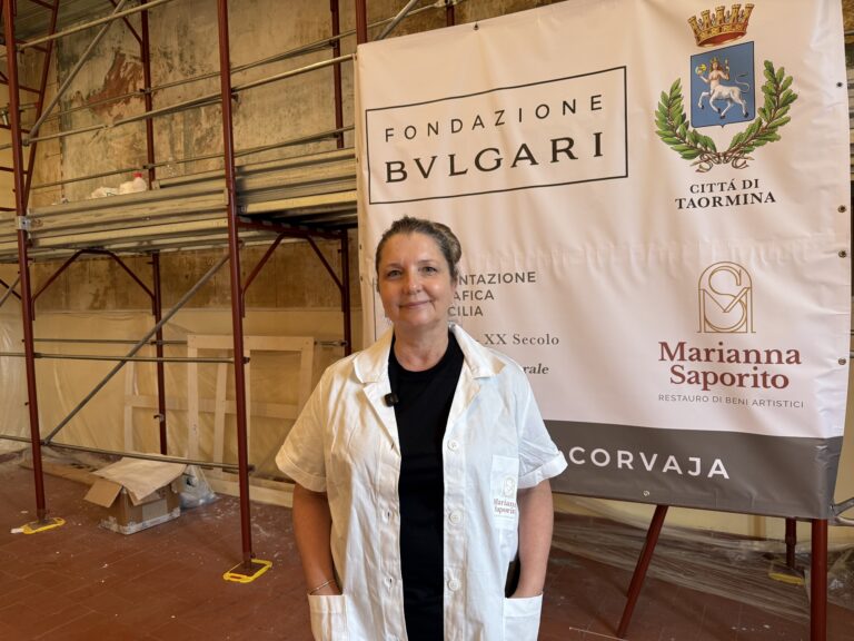 Taormina, il restauro a Palazzo Corvaja finanziato da Bvlgari: intervista a Marianna Saporito (VIDEO)