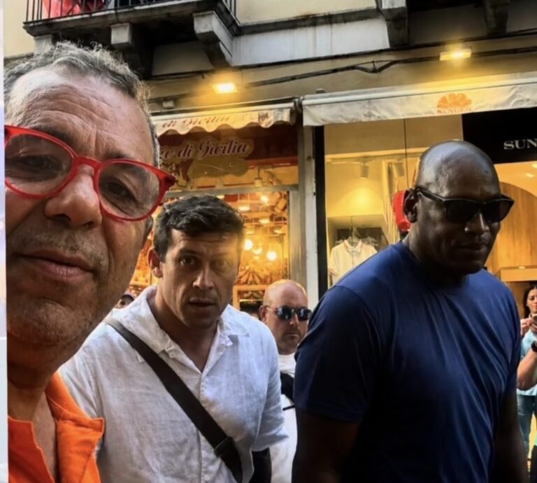 Michael Jordan a Taormina: eccolo sul Corso, confermata l’anticipazione di TN24