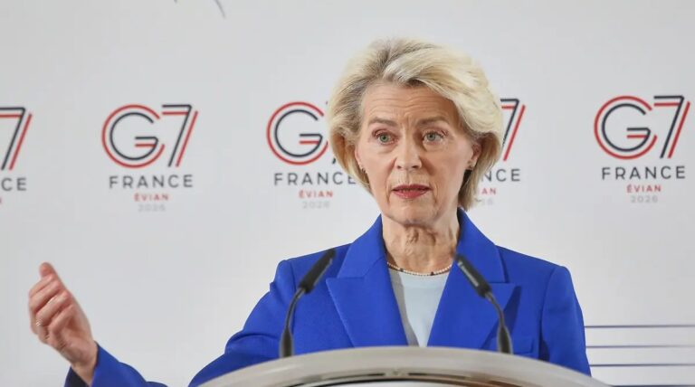 G7, Von der Leyen: “Quello degli squilibri economici globali è un tema chiave”