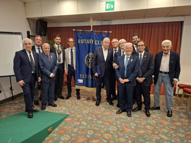 Rotary Club Taormina, Marco Vassallo è il nuovo presidente