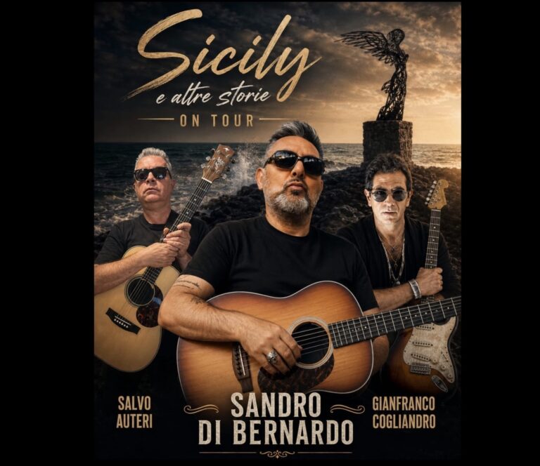 Taormina, “Sicily…e altre storie”: musica d’autore con Sandro Di Bernardo al Grand Hotel San Pietro