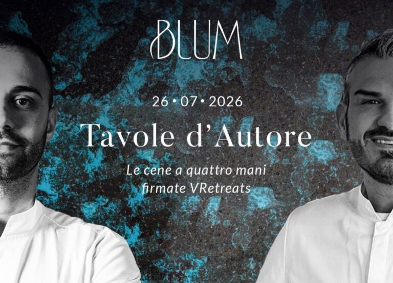 Blum Restaurant, il 26 luglio cena a 4 mani al Mazzarò Sea Palace di Taormina