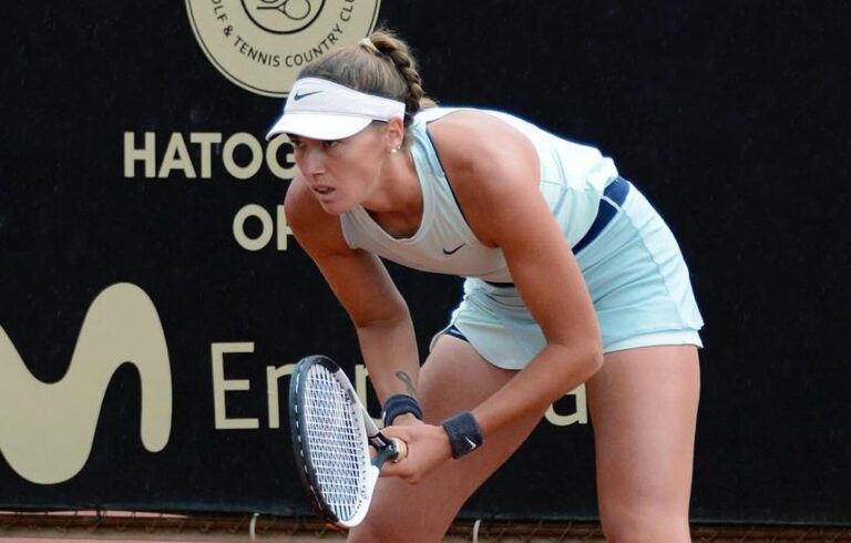 Tennis, la taorminese Miriana Tona vola agli ottavi ad Atene e fa un balzo di 35 posizioni nel ranking WTA