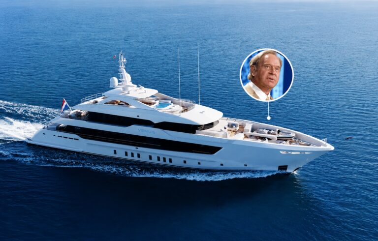 A Taormina il super-yacht del patron di Reebok