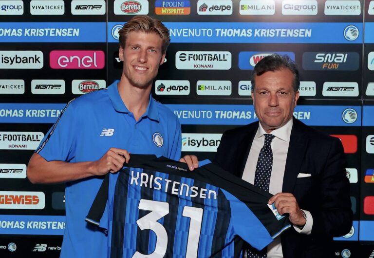Kristensen: “Atalanta ambiziosa, Sarri grande allenatore”