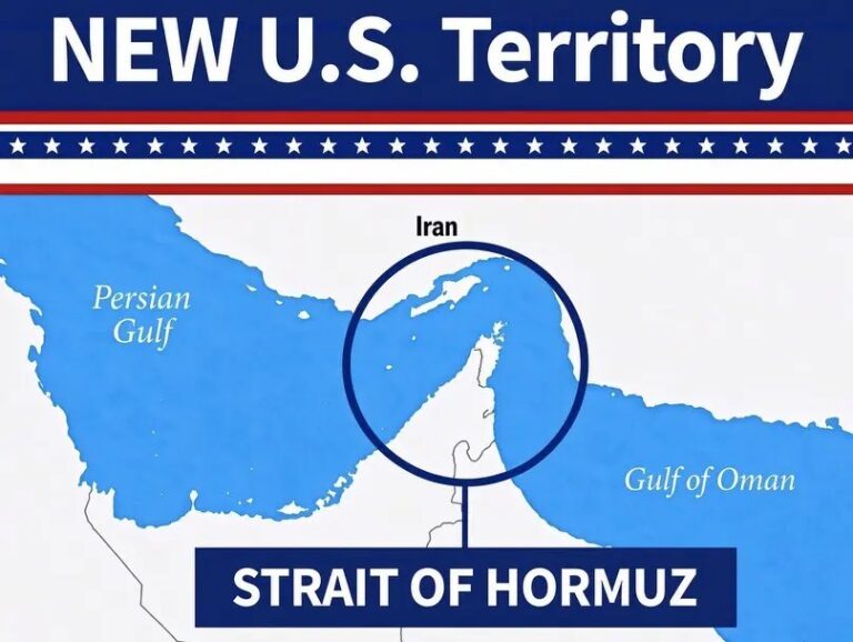 Trump pubblica mappa con Hormuz “nuovo territorio Usa”. Iran: “Correggeremo le illusioni”