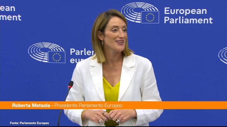Metsola: “Non ci fermeremo nel difendere le nostre democrazie” Metsola: “Non ci fermeremo nel difendere le nostre democrazie”