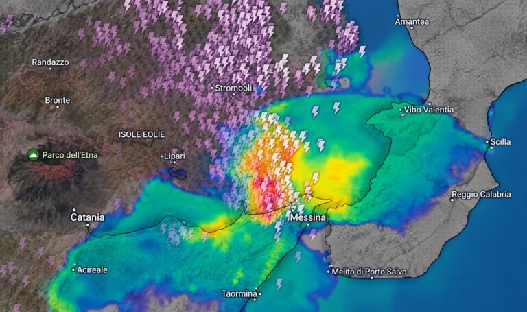 Maltempo in Sicilia, allerta anche nel Messinese. Filloramo: “Ci siamo, sarà rapido ma intenso”